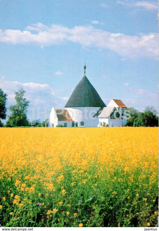 Bornholm - Ny kirke - new church - 1987 - Denmark - used - JH Postcards