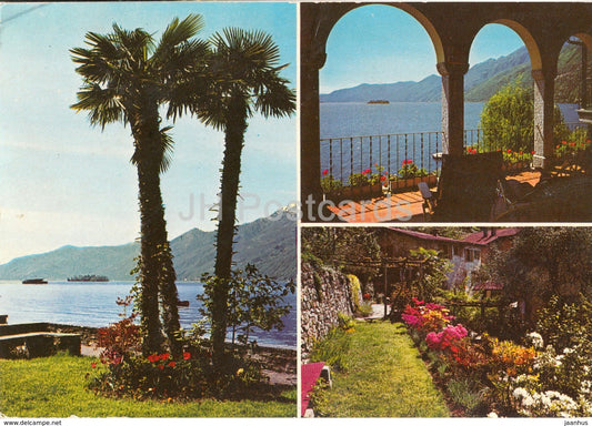 Moscia - Ascona - Heimstatte der vereinigten Bibelgruppen in Schule - University - 8366 - Switzerland - 1982 - used - JH Postcards