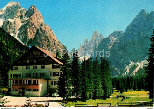 Hotel Dolomitenhof - Fischleinboden - Sexten - Pustertal - 1985 - Italy - used - JH Postcards