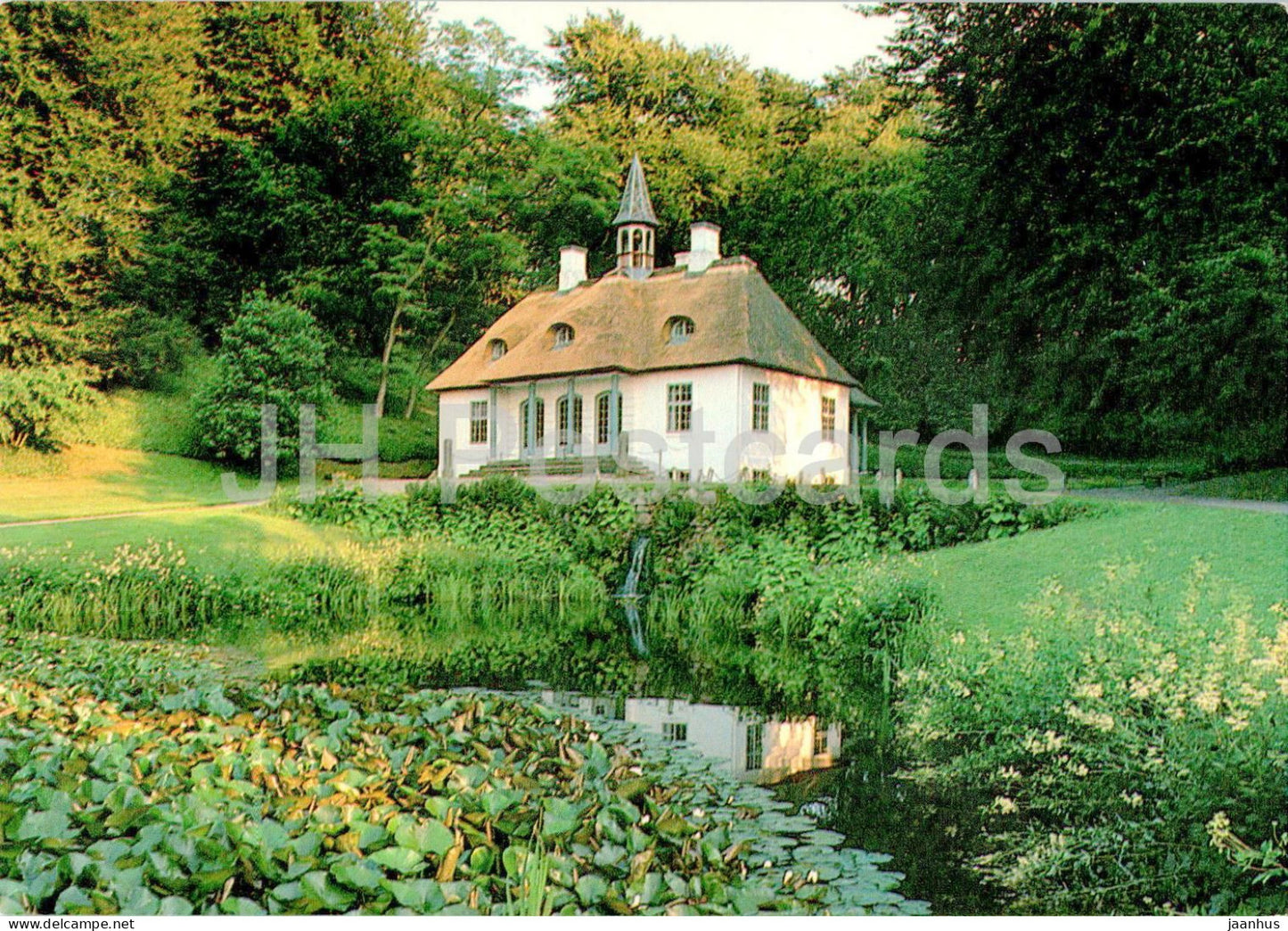 Liselund Slot pa Mon - castle - MO 13 - 1988 - Denmark – used – JH Postcards