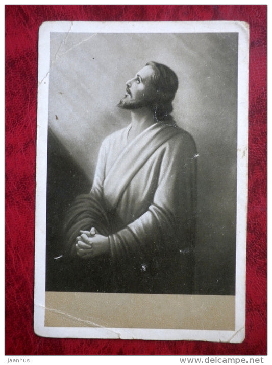 Jesus - Christmas card - Estonia - sent in 1936 - used - JH Postcards