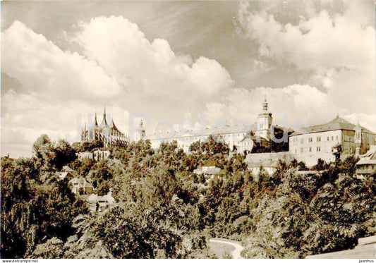 Kutna Hora - panorama - Czech Repubic - Czechoslovakia - unused - JH Postcards