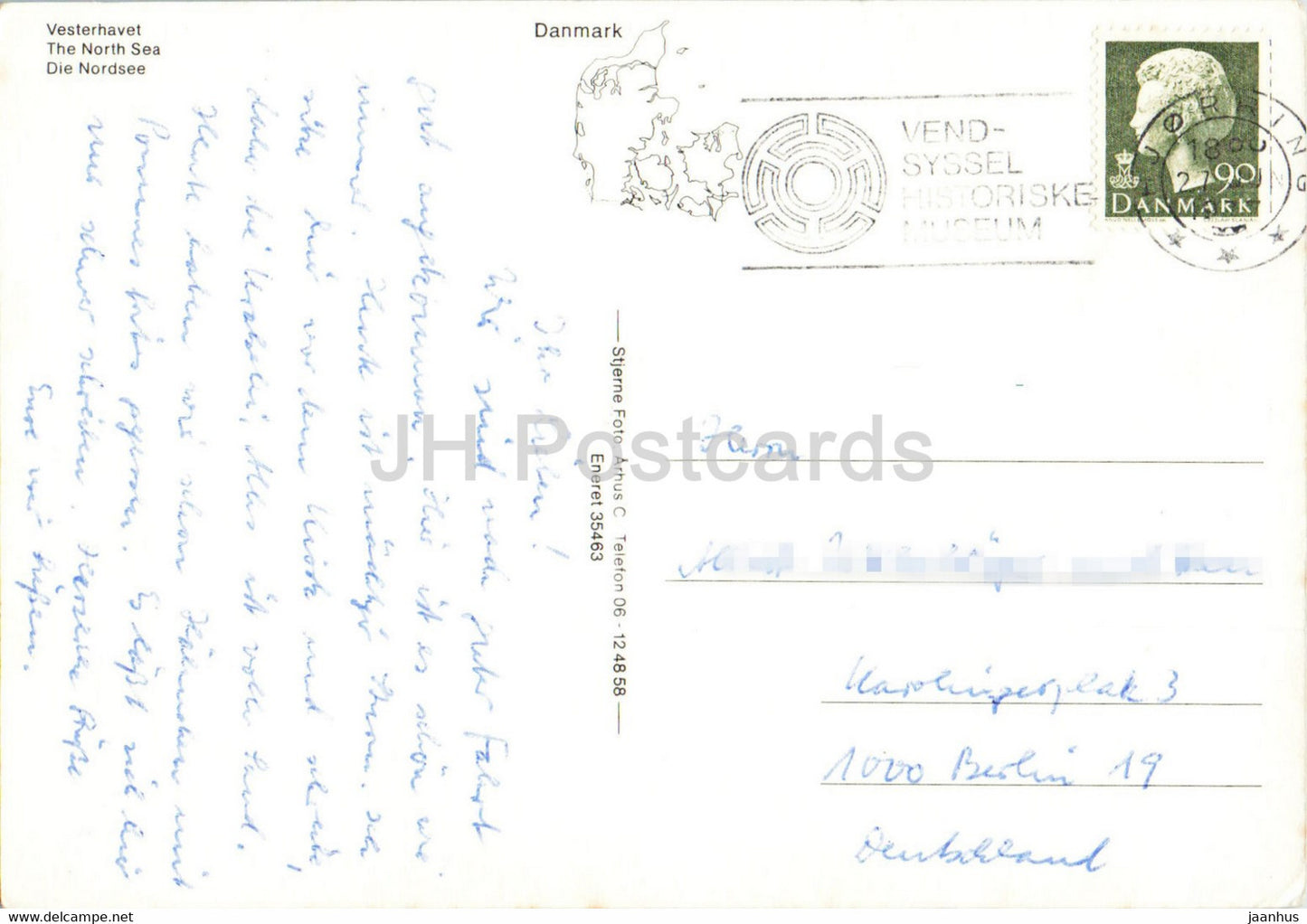 La mer du Nord - navire - bateau - plage - multiview - Danemark - d'occasion