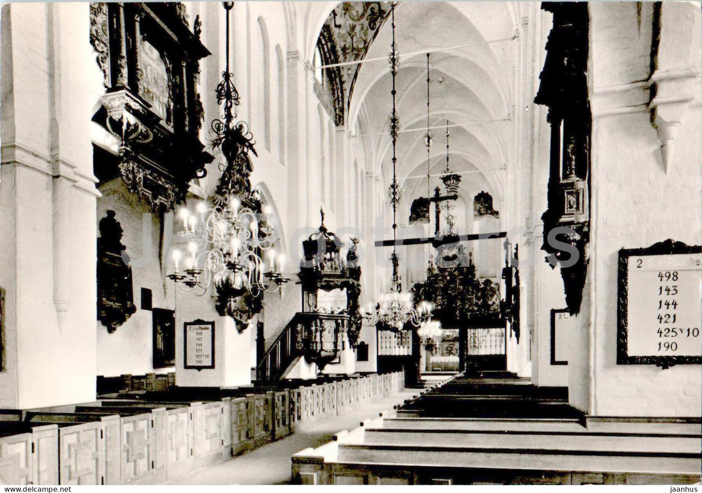 Helsingor - Domkirke - Sct Olai - Cathedral - Sct Olai - Denmark - unused - JH Postcards