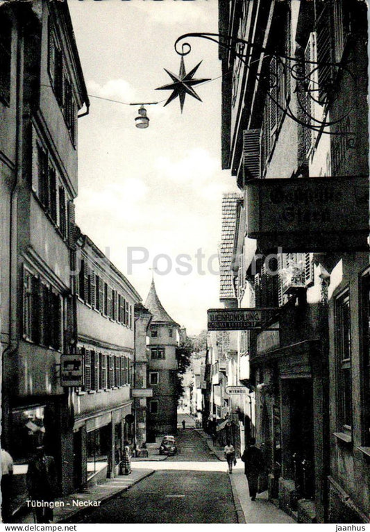 Tubingen - Neckar - 1962 - Germany - used - JH Postcards