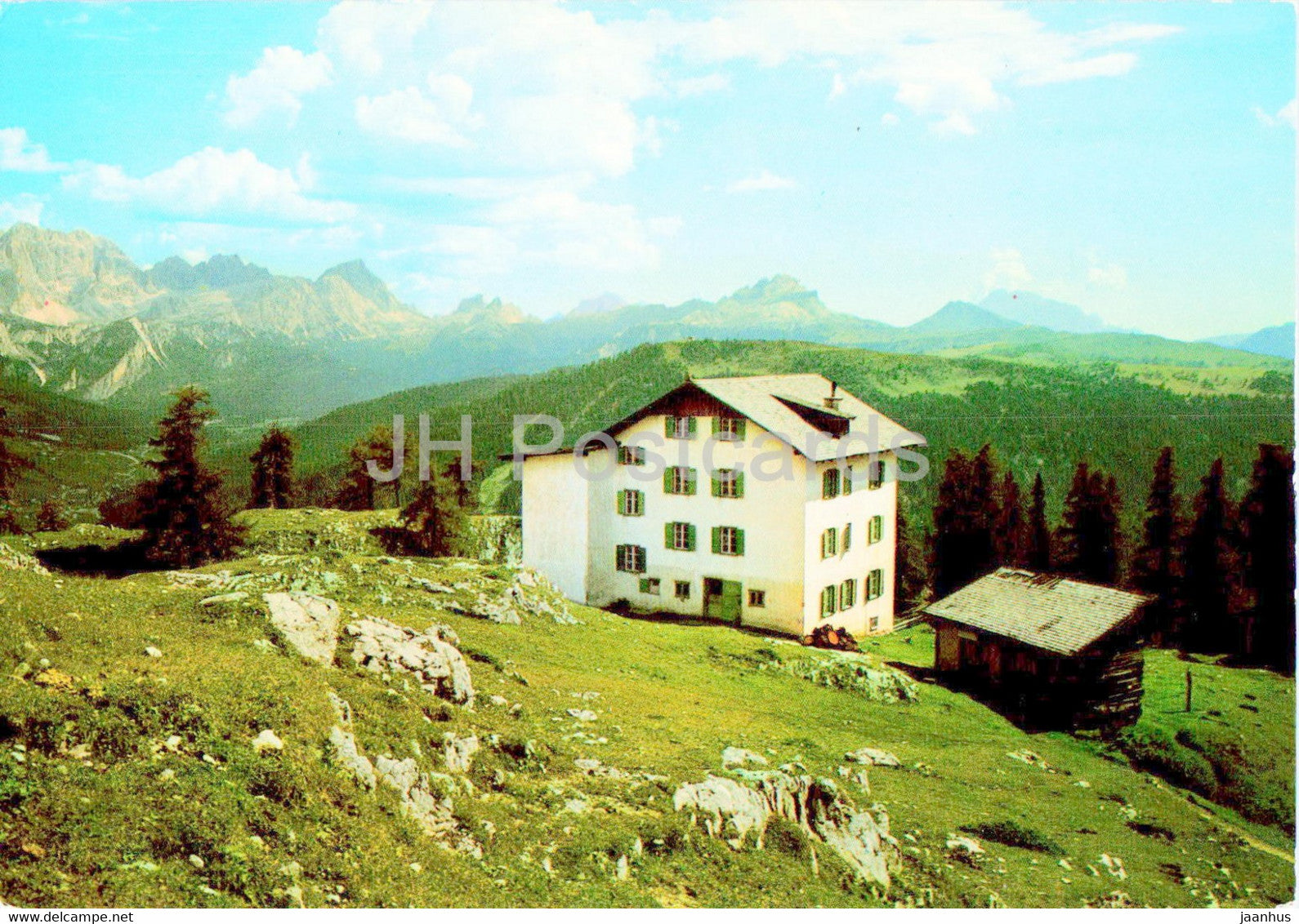 Rifugio Gardenazza 2050 m - Berghaus - Alta Badia - Italy - unused - JH Postcards