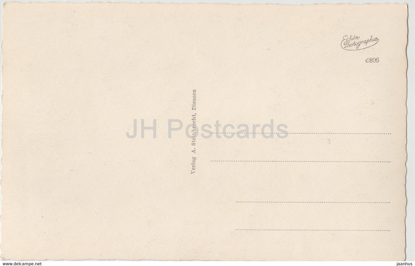 Augsburg - Jakoberstrasse mit Jakobertor - old postcard - Germany - unused