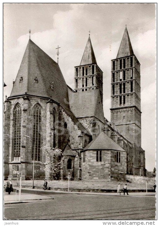 Kassel - Martinskirche - church - Germany - 1965 gelaufen - JH Postcards