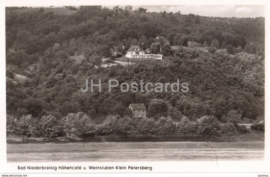 Bad Niederbreisig Hohencafe u Weinstuben Klein Petersberg - Germany - unused - JH Postcards