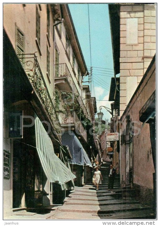 Salita Serbelloni - slope - Lago di Como - Bellagio - Lombardia - 122 - Italia - Italy - sent from Italy to Germany 1966 - JH Postcards