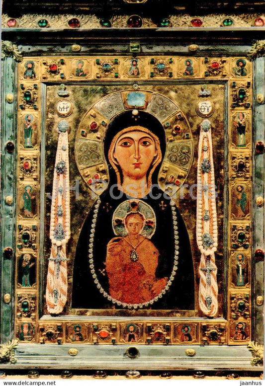 Venezia - Venice - Arte Bizantina - Byzantine Art - Virgin and the Child - Madonna Nicopeia - 149 - Italy - unused - JH Postcards