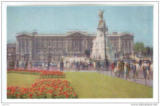 Buckingham Palace - London - 1968 - United Kingdom England - unused - JH Postcards