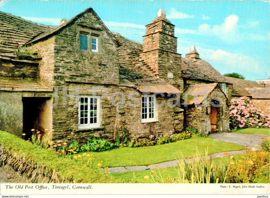 Tintagel - The Old Post Office - Cornwall - 1984 - Scotland - United Kingdom - used - JH Postcards