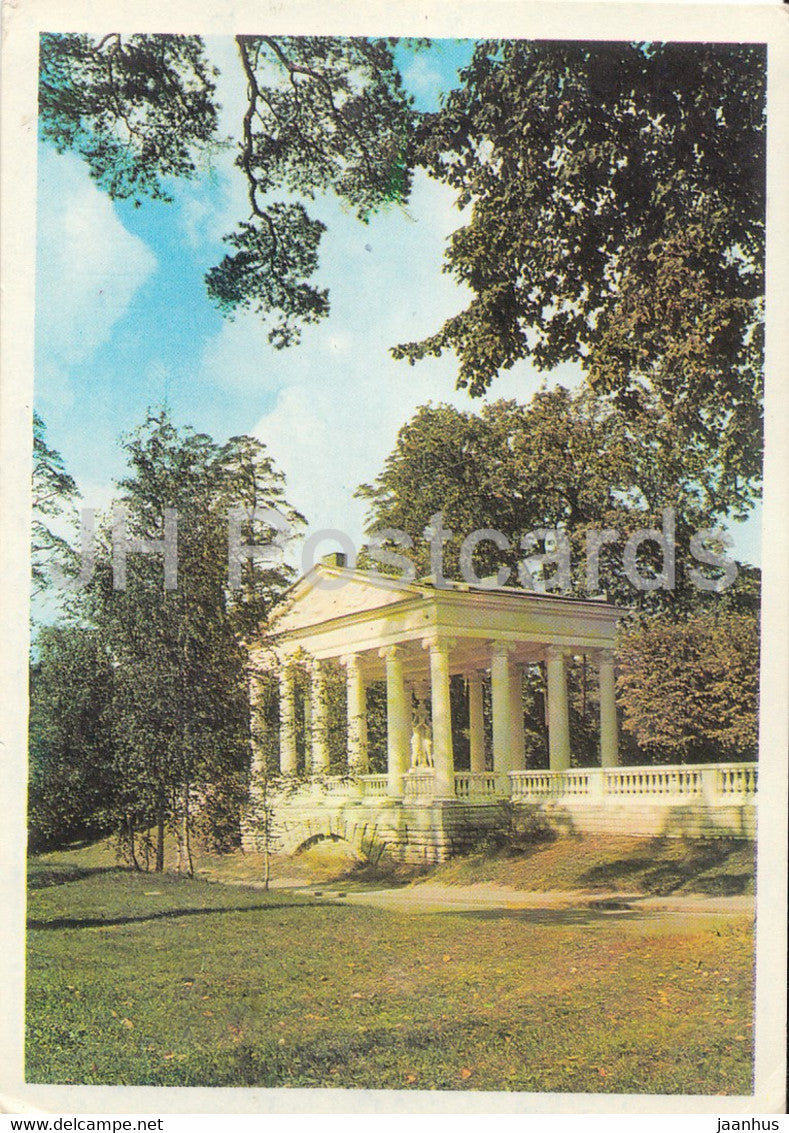 Pavlovsk - Pavilion of the Three Graces - 1973 - Russia USSR - used - JH Postcards