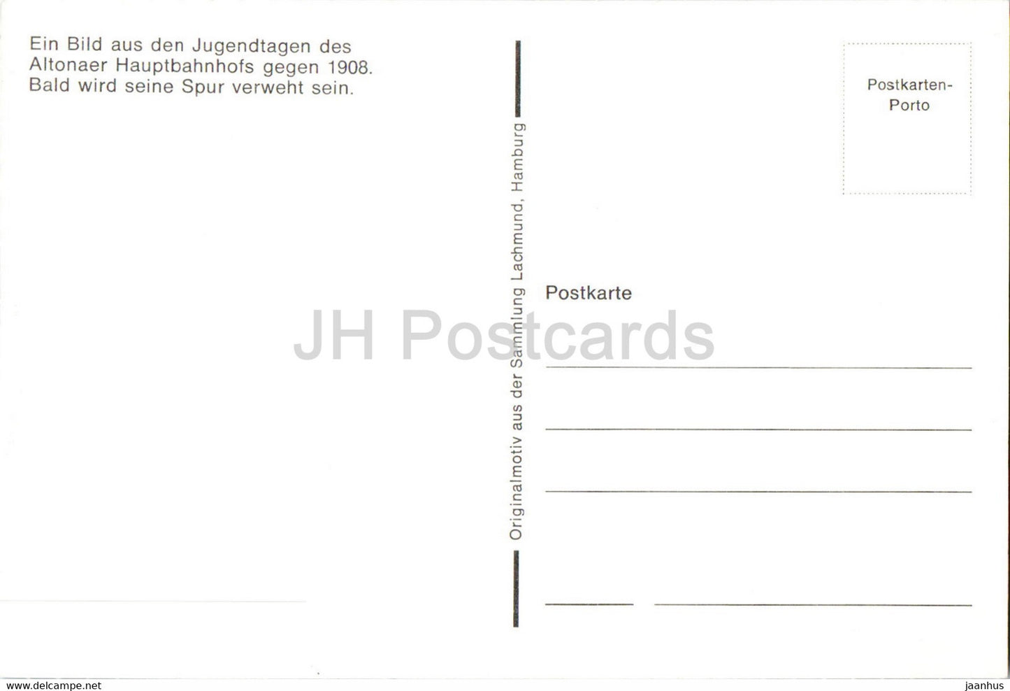 Altona Haupbahnhof - gare - Allemagne - inutilisé