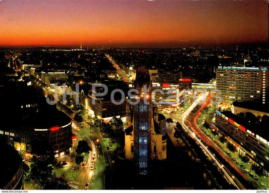 Berlin - Gedachtniskirche - Kurfurstendamm - 4117 - 1993 - Germany - used