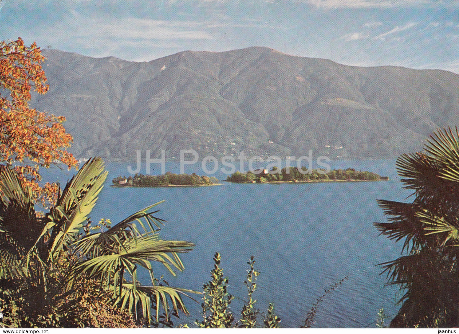 Isole di Brissago - Lago Maggiore - 1958 - Switzerland – used - JH Postcards