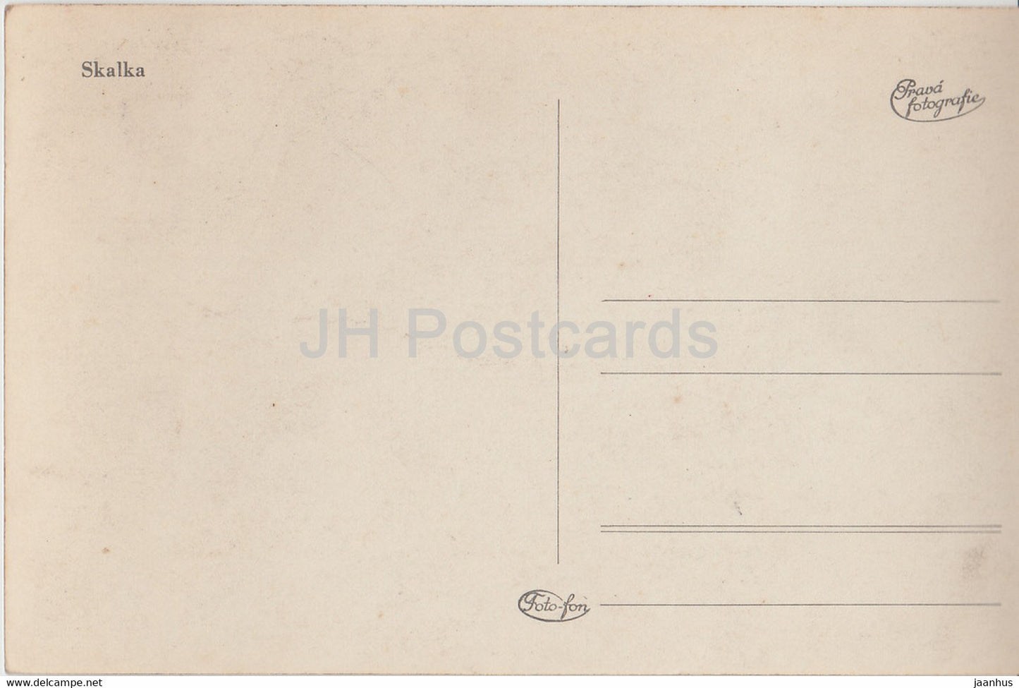 Vnitrek kostelika Sv Mari Magdaleny na Skalce u Mnisku - 8434 - church interior - old postcard - Czech Republic - unused