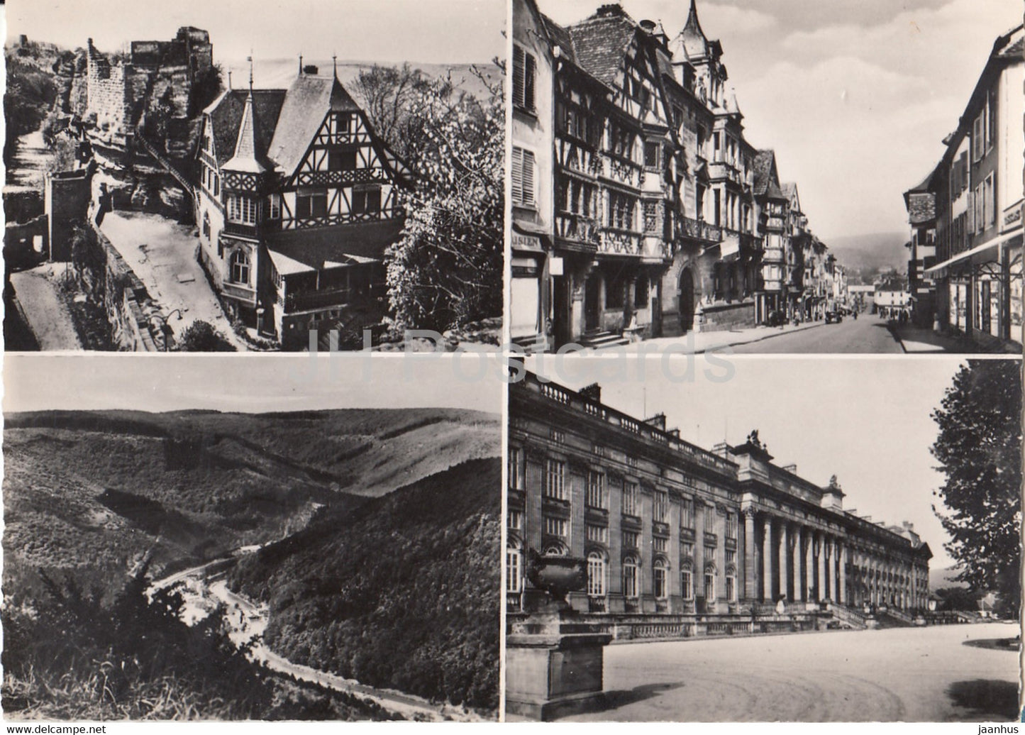 Saverne - Le Haut - Barr - Grand Rue - Vallee de la Zorn - Le Chateau - castle - 235 - France - unused - JH Postcards