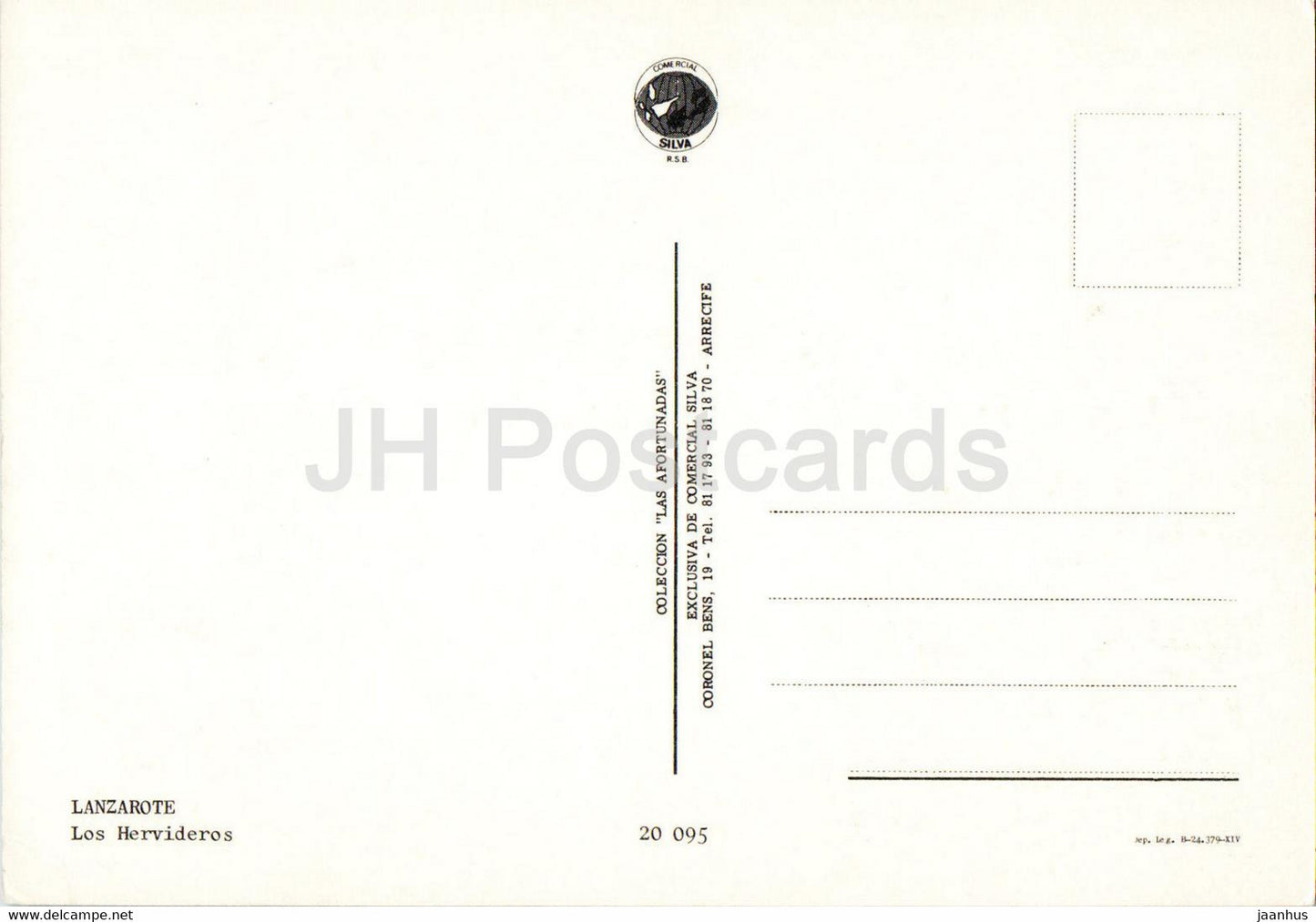 Lanzarote - Los Hervideros - Spanien - unbenutzt