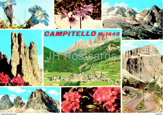 Dolomiti di Fassa - Campitello - 4172 - Italy - unused - JH Postcards