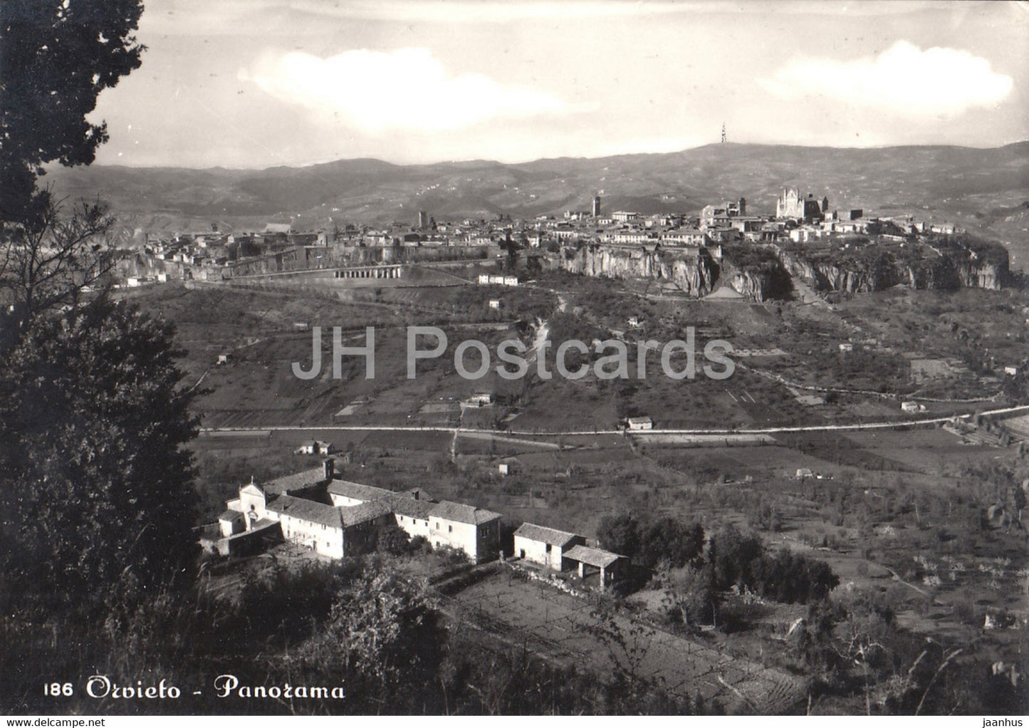 Orvieto - panorama - 186 - Italy - used - JH Postcards