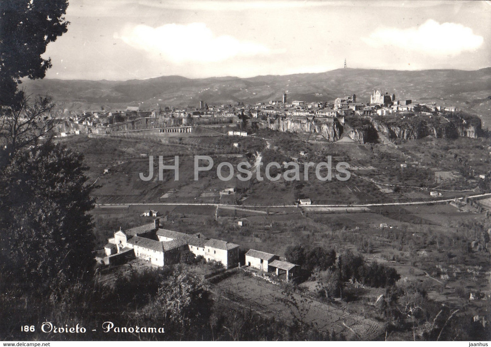 Orvieto - panorama - 186 - Italy - used - JH Postcards