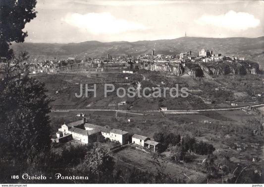 Orvieto - panorama - 186 - Italy - used - JH Postcards