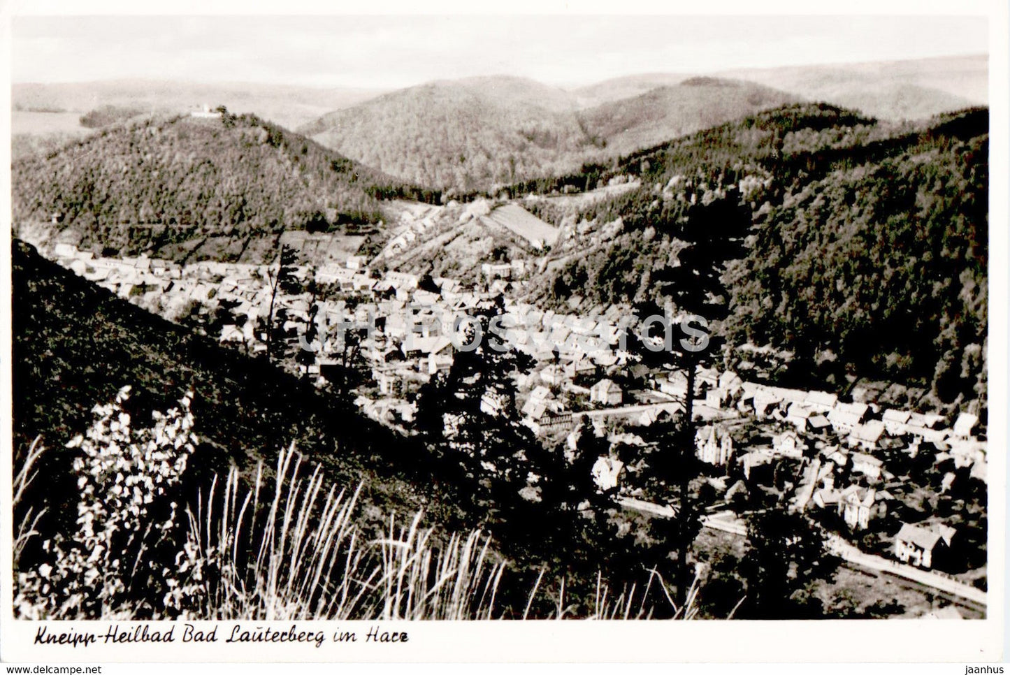 Kneipp Heilbad - Bad Lauterberg im Harz - old postcard - 1959 - Germany - used - JH Postcards