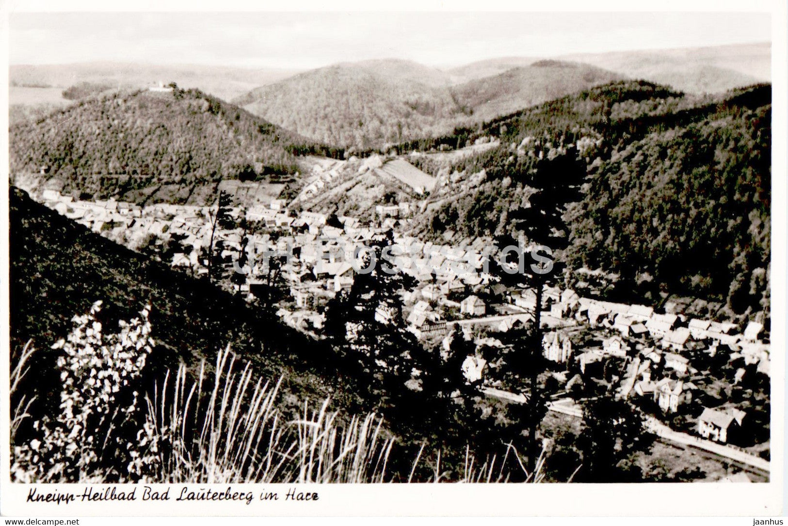 Kneipp Heilbad - Bad Lauterberg im Harz - old postcard - 1959 - Germany - used - JH Postcards