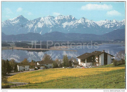 Kneipp-Kur-Haus Eggensberger - Hopfen am See - Germany - 1985 gelaufen - JH Postcards