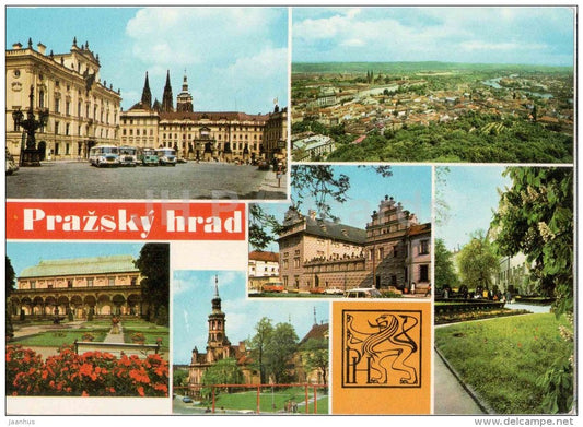 The Castle of Prague - Hradcany - Summer House Belveder - Loreta - Praha - Prague - Czechoslovakia - Czech - unused - JH Postcards