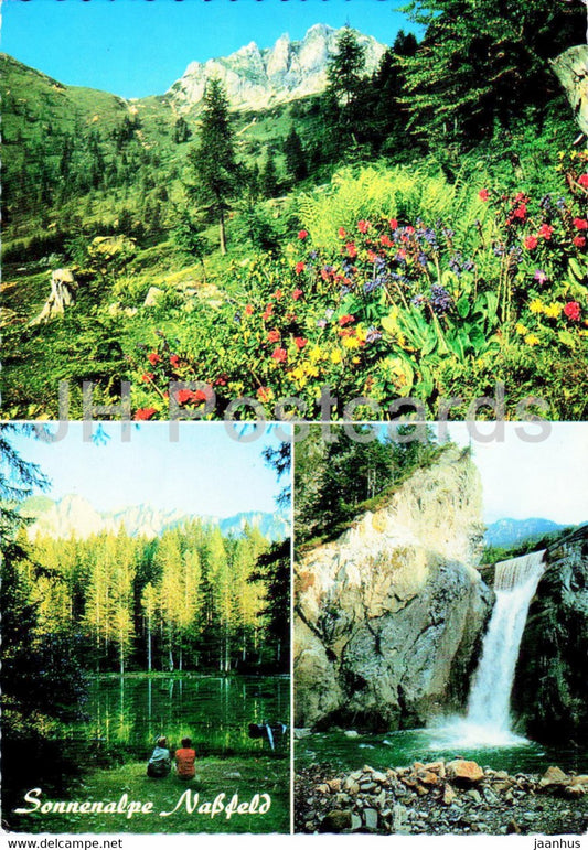 Sonnenalpe Nassfeld - Wulfenia Naturschutzgebiet - Bodensee - Oselitzen Talsperre - Austria - used - JH Postcards