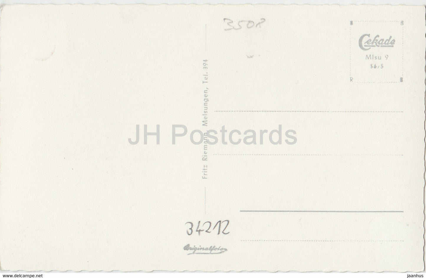 Gruss aus dem Luftkurort Melsungen - Marktplatz - Kasseler Straße - Rathaus - Deutschland - unbenutzt