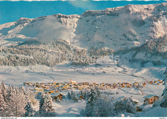 Flims Dorf mit Flimserstein - 255 - 1960 - Switzerland - used - JH Postcards