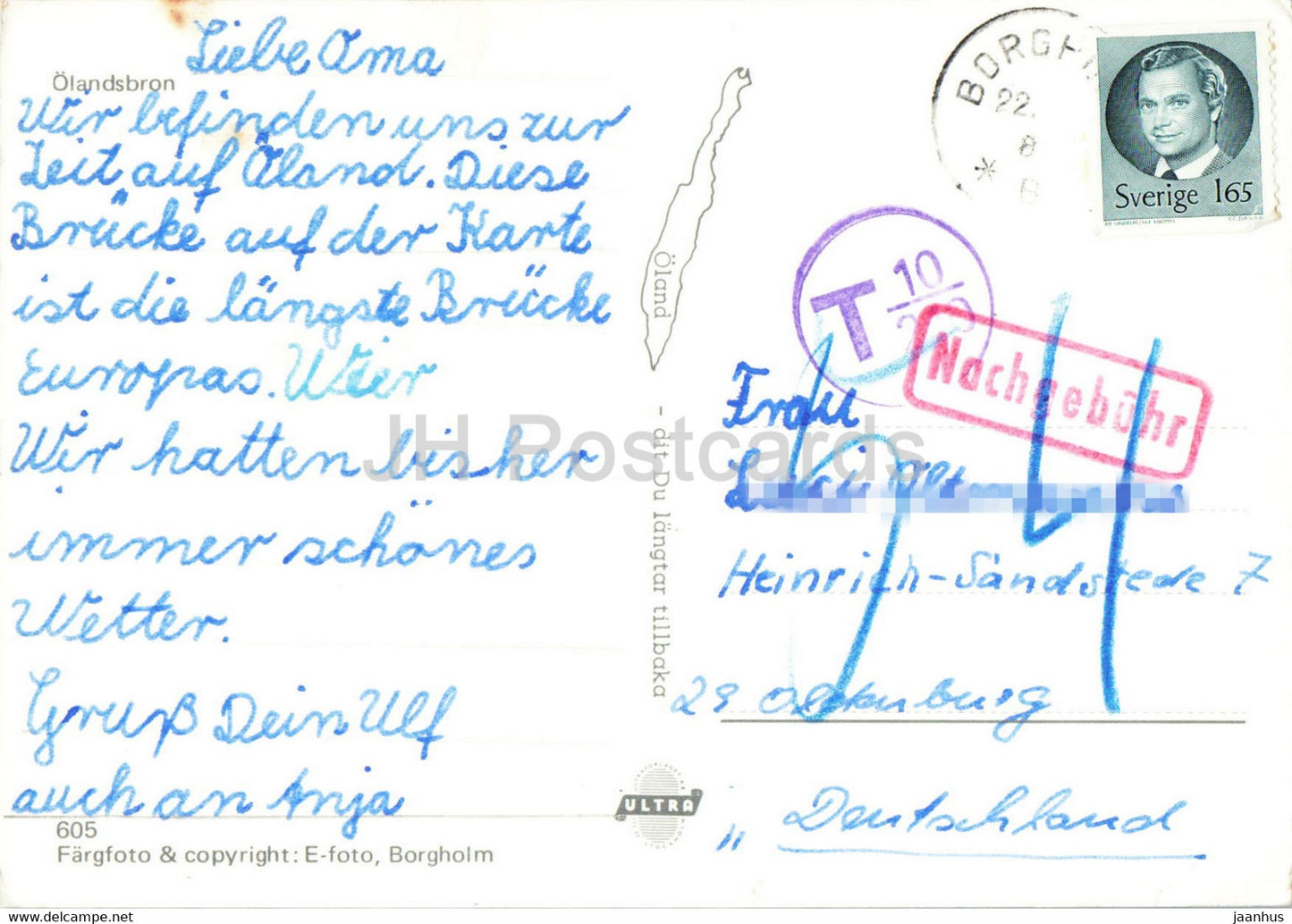 Olandsbron - Brücke - Schweden - gebraucht