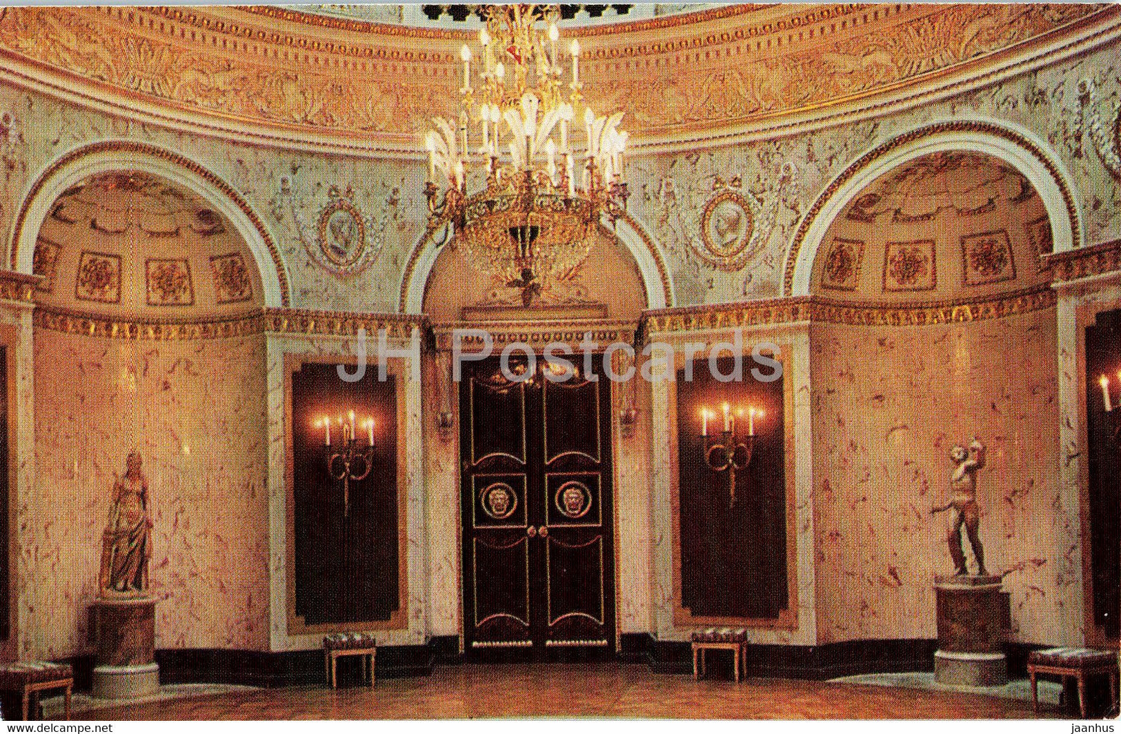 The Pavlovsk Palace - The Italian Hall - 1976 - Russia USSR - unused - JH Postcards