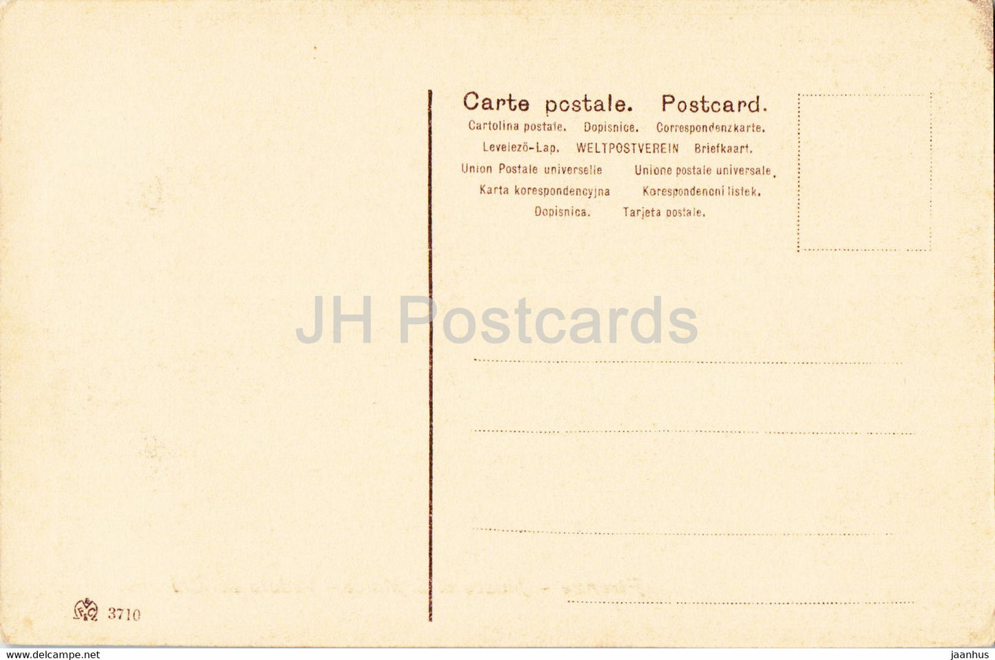 Firenze - Florence - Museo di S Marco - Veduta del Chiostro - 3710 - old postcard - Italy - unused