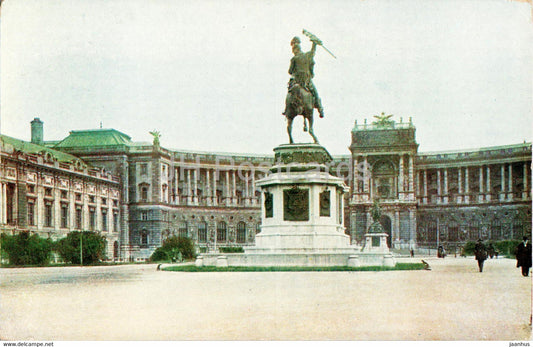 Wien - Vienna - Heldenplatz - old postcard - Austria - unused - JH Postcards