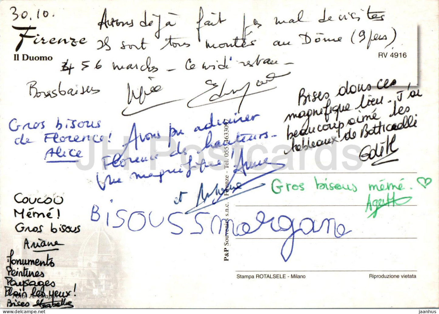 Firenze - Florenz - Il Duomo - Kathedrale - 4916 - Italien - unbenutzt 