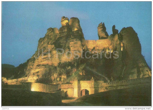 Rocks - Kaleto fortress in the Night - Belogradchik - 2357 - Bulgaria - unused - JH Postcards