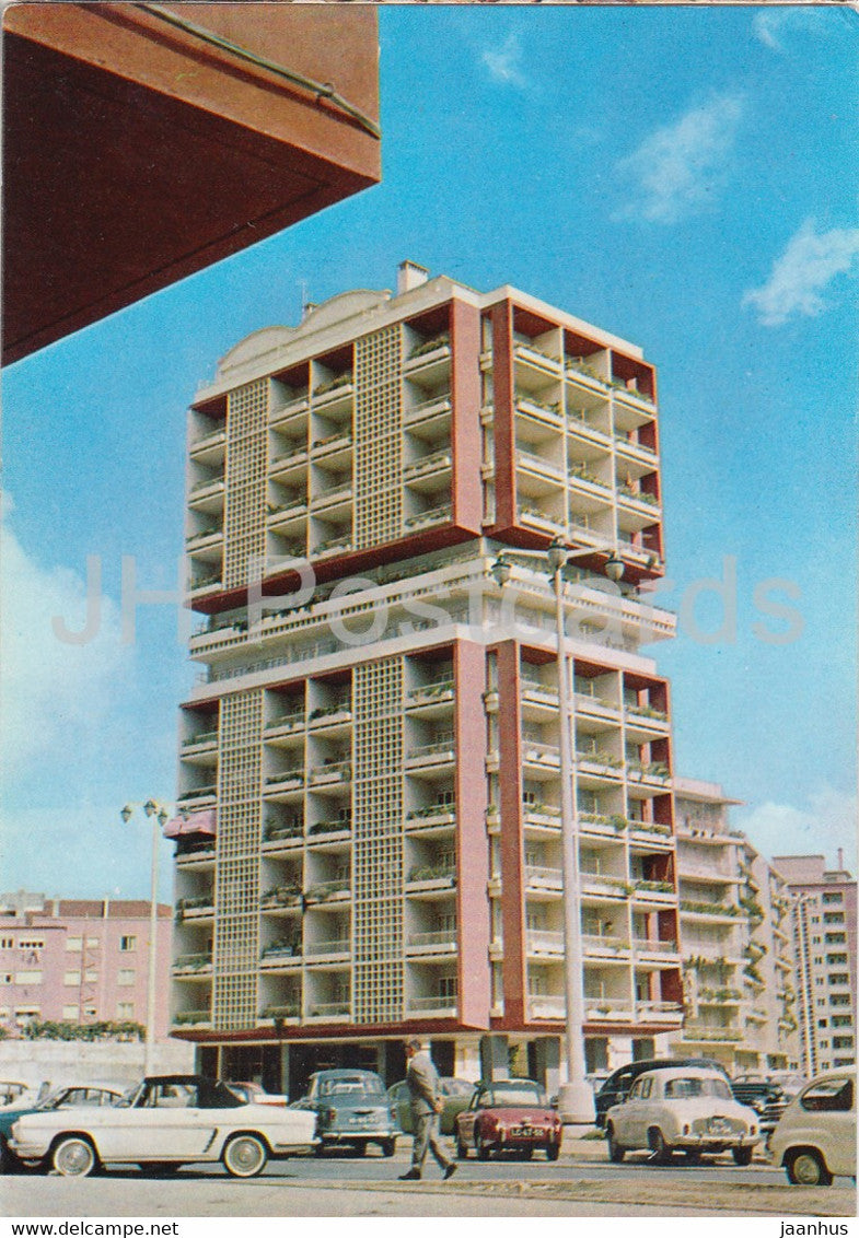 Lisbon - Lisboa - Areeiro - Cidade Moderna - car - 53 - 1970 - Portugal - used - JH Postcards