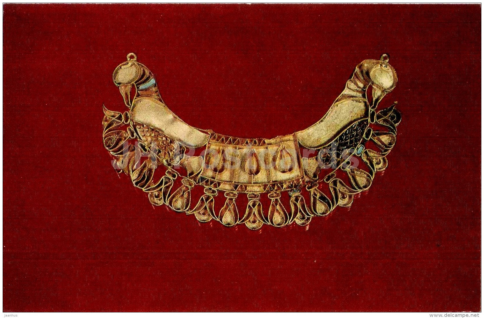 Breast Ornament , 6th-4th centuries - Jewellery - Armenian History Museum - 1978 - Russia USSR - unused - JH Postcards