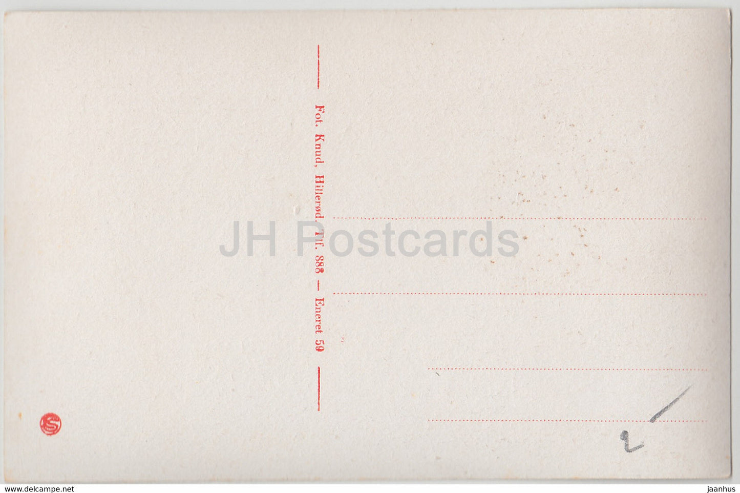 Frederiksborg Slotskirke - church - 888 - old postcard - Denmark - unused