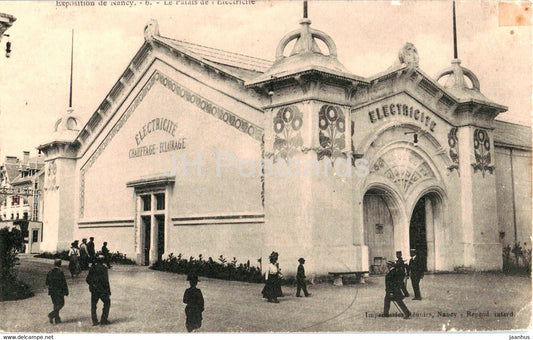 Exposition de Nancy - Le Palais de l'Electricite - 6 - old postcard - 1909 - France - used - JH Postcards