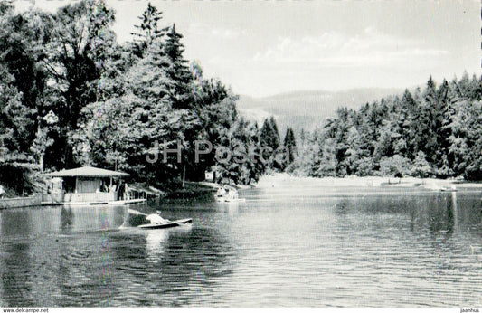 Bad Sachsa - Sudharz - Schmelzteich - 1961 - Germany - used - JH Postcards