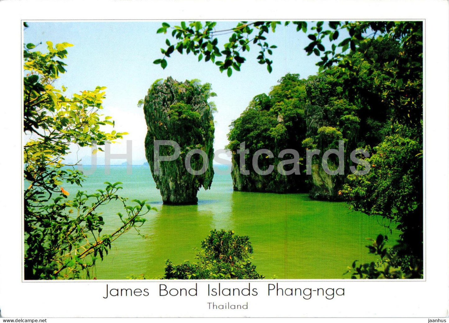 James Bond Islands Phang-nga  - 2010 - Thailand - used - JH Postcards