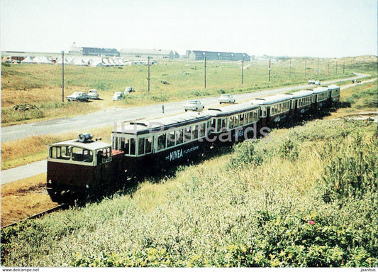 Sylter Inselbahn - Diesellok Nr 7 - train - railway - locomotive - Germany - unused - JH Postcards