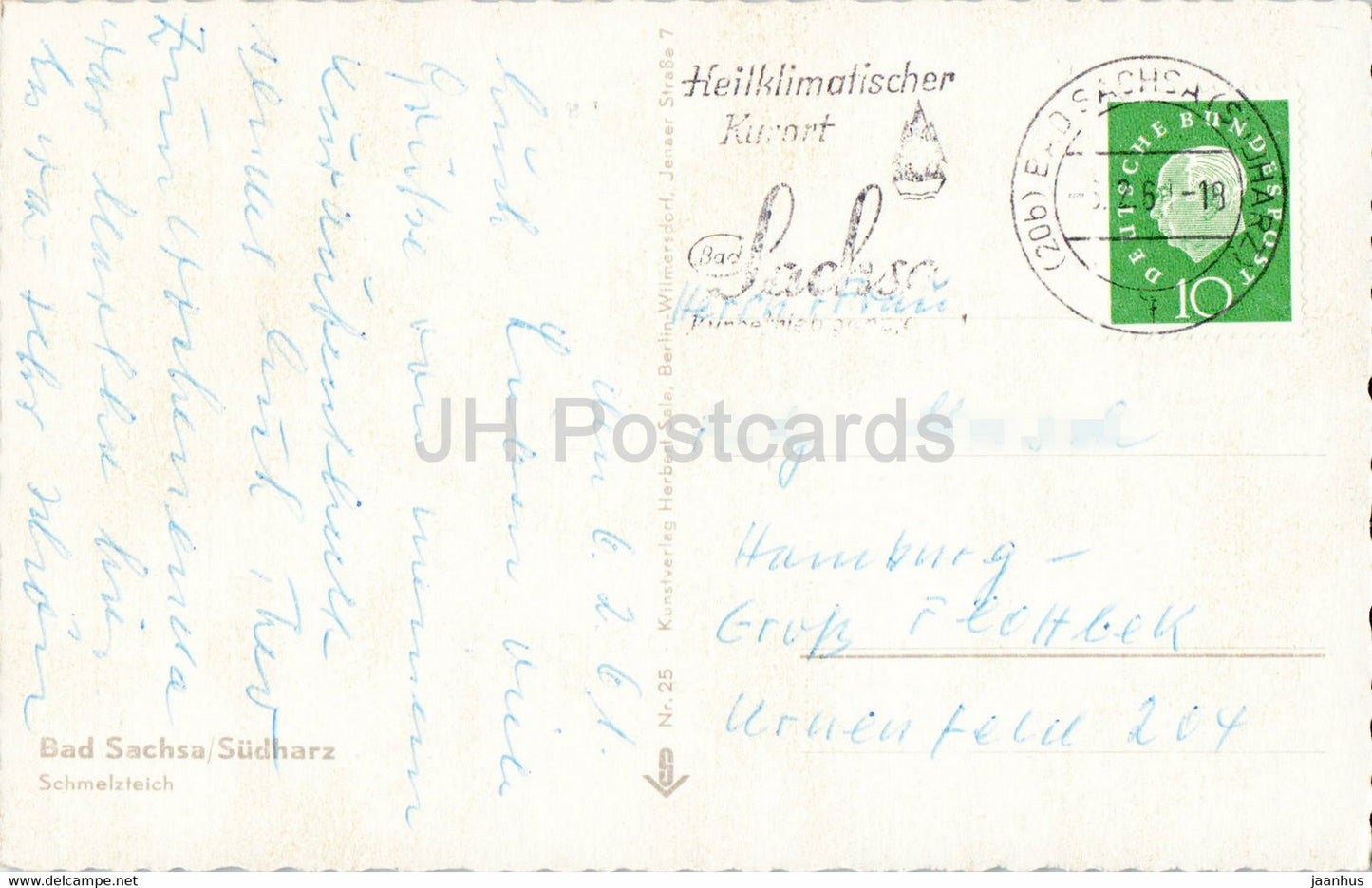 Bad Sachsa - Sudharz - Schmelzteich - 1961 - Allemagne - occasion