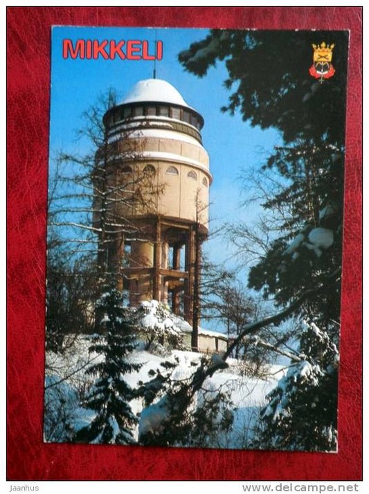 Mikkeli - water tower, 1911 -  Finland - unused - JH Postcards
